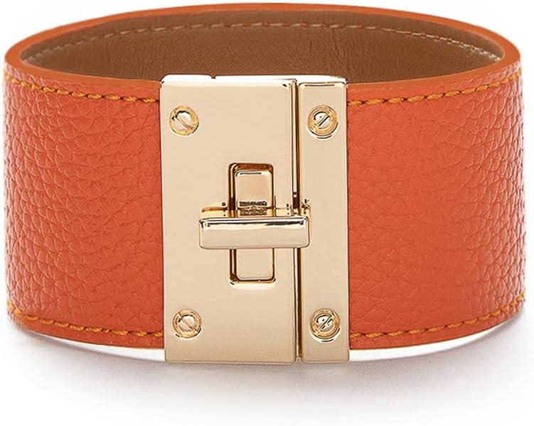 Rantanto Braid Leather Wrap Bracelet Trendy Stackable Crystal Cuff Boho Gold Heart Bracelet Jewelry Gift For Women - Image 1